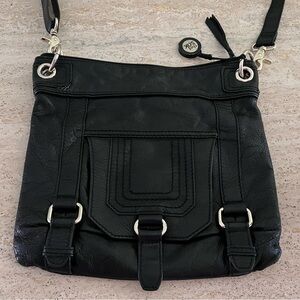 LEATHER CROSSBODY BAG Coverts to Clutch too!